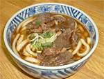 日野出食堂 馬肉うどん