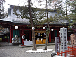 生島足島神社本殿